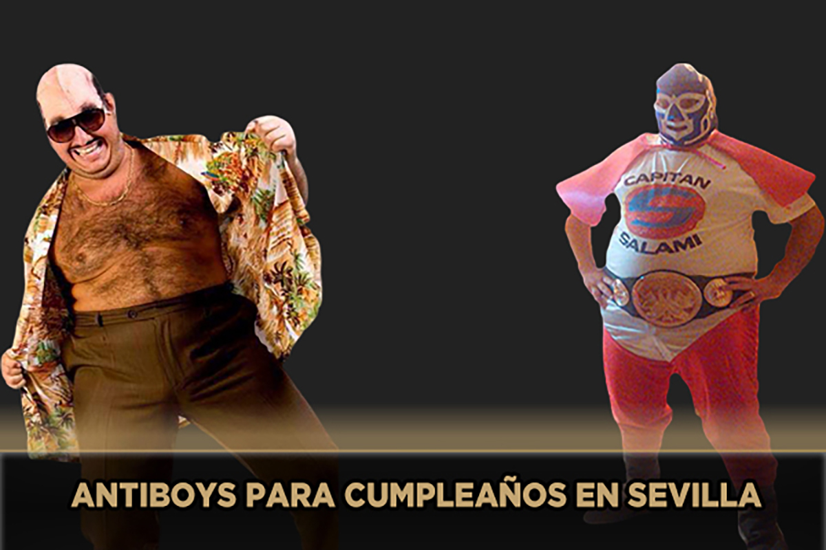 Antiboys para cumpleaños en Sevilla