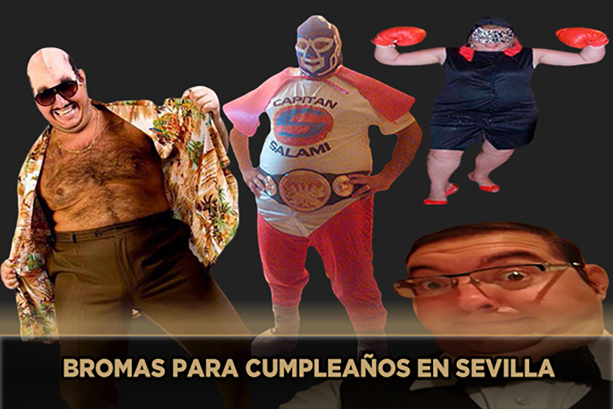 Bromas para cumpleaños en Sevilla