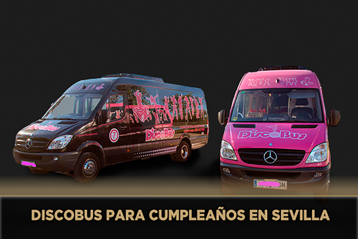 Discobus para cumpleaños en Sevilla