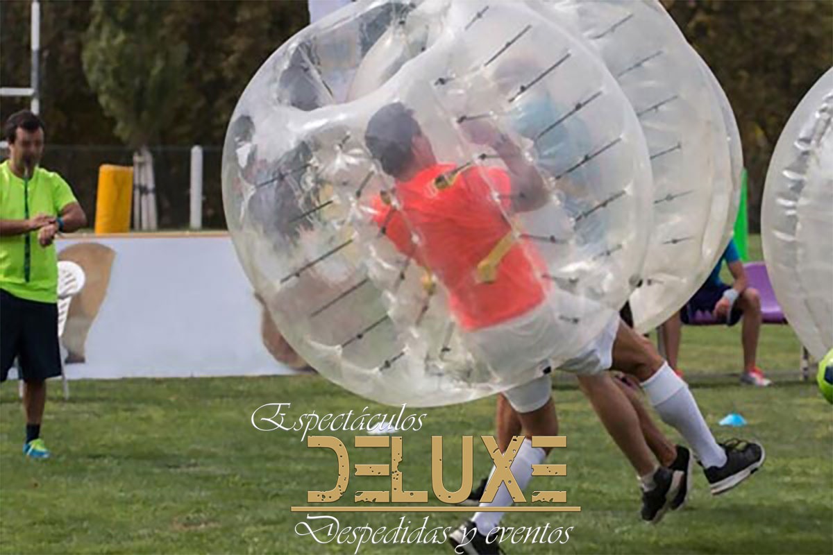 Fútbol burbuja para cumpleaños en Sevilla